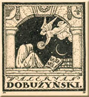 Ex Libris for Mstislav Dobuzhinsky