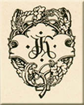 Printer's Mark of the publishing house of Joseph Knebel by Yevgeny Lanceray