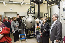 Открытие Российского Центра массовой нейтрализации кислотности бумаги документов (11 мая 2006 года)
