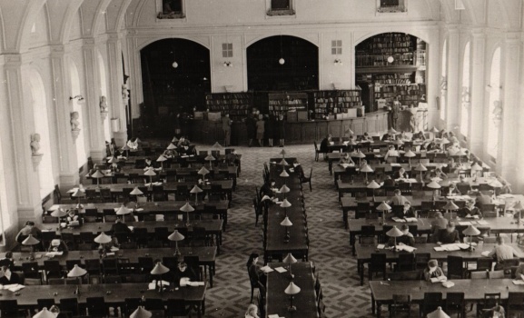 Общий читальный зал. 1930-е гг.